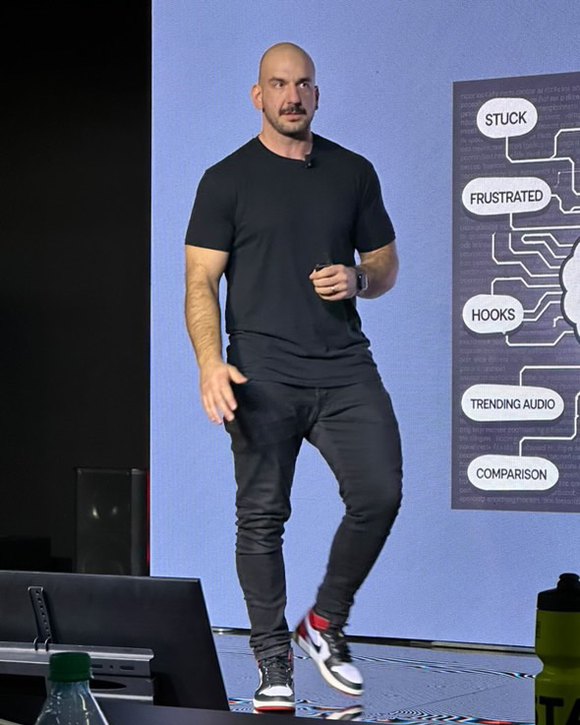 Jon speaking about content